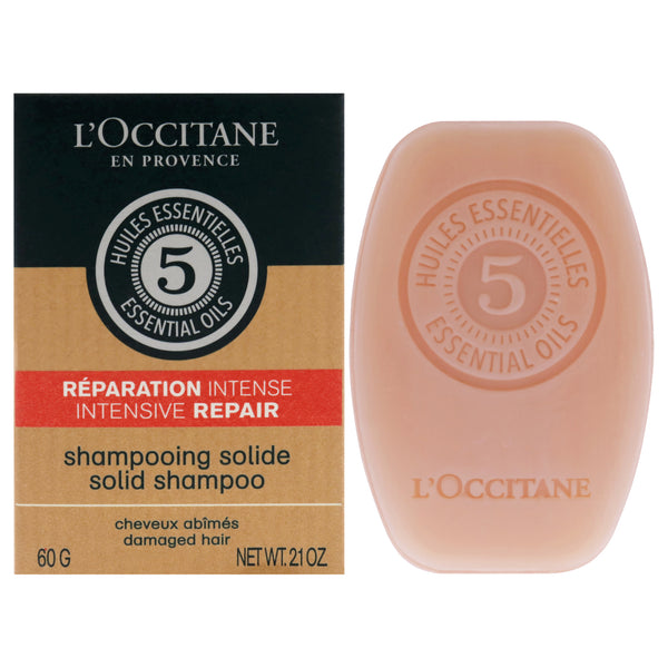 L'Occitane Gentle and Balance Intensive Repair Solid Shampoo by LOccitane for Unisex - 2.1 oz Shampoo