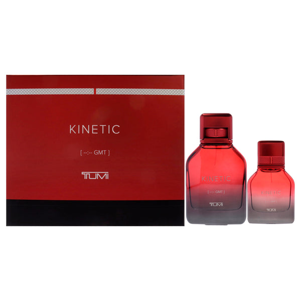 Tumi Kinetic by Tumi for Men - 2 Pc Gift Set 3.4oz EDP Spray, 1oz EDP Spray