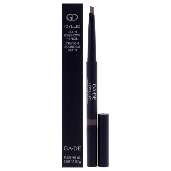 GA-DE Idyllic Satin Eyebrow Pencil - 200 Blonde Brown by GA-DE for Women - 0.008 oz Eyebrow Pencil