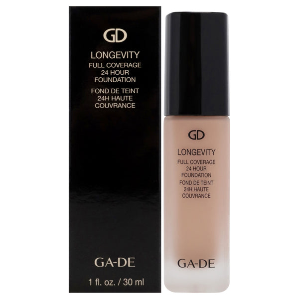 GA-DE Longevity Full Coverage 24Hr Foundation - 551 Fair Beige by GA-DE for Women - 1 oz Foundation