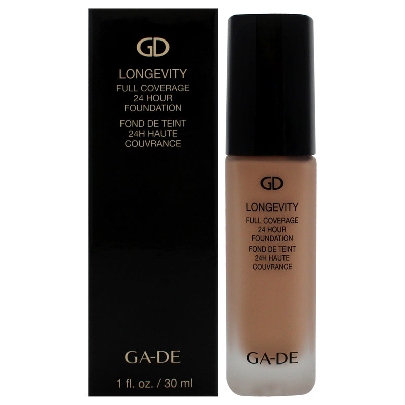 GA-DE Longevity Full Coverage 24Hr Foundation - 552 Fair Sand by GA-DE for Women - 1 oz Foundation