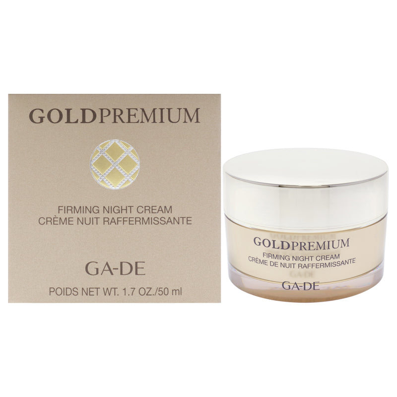 GA-DE Gold Premium Firming Night Cream by GA-DE for Women - 1.7 oz Cream