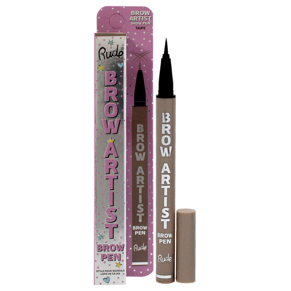 Rude Cosmetics Brow Artist Brow Pen - Taupe by Rude Cosmetics for Women - 0.018 oz Brow Pen