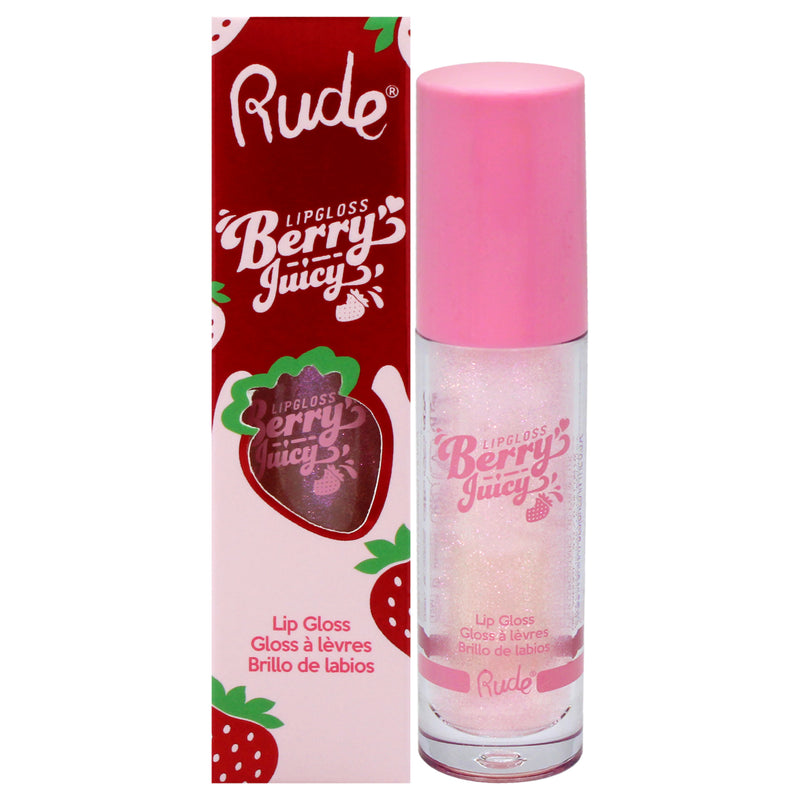 Rude Cosmetics Berry Juicy Lip Gloss - 88402 Crystalize by Rude Cosmetics for Women - 0.141 oz Lip Gloss