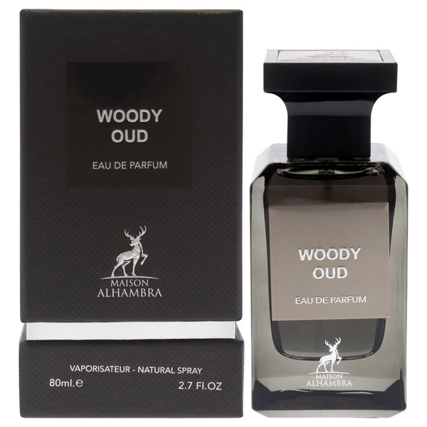 Maison Alhambra Woody Oud by Maison Alhambra for Men - 2.7 oz EDP Spray