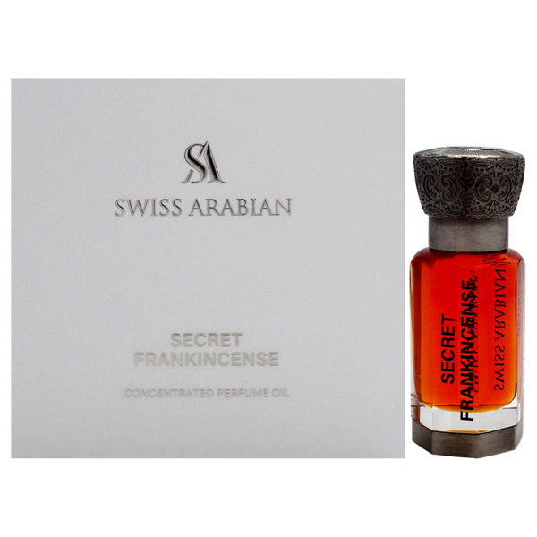 Swiss Arabian Secret Frankincense by Swiss Arabian for Unisex - 0.4 oz Parfum Oil