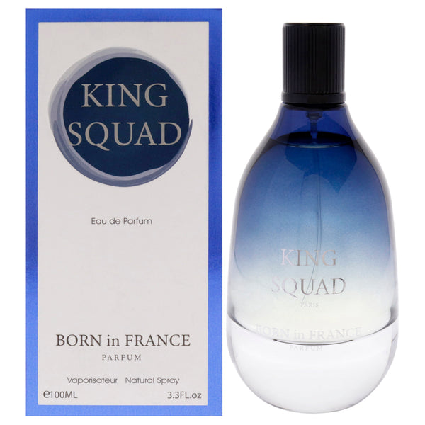 Reyane Tradition King Squad Born In France by Reyane Tradition for Men - 3.3 oz EDP Spray