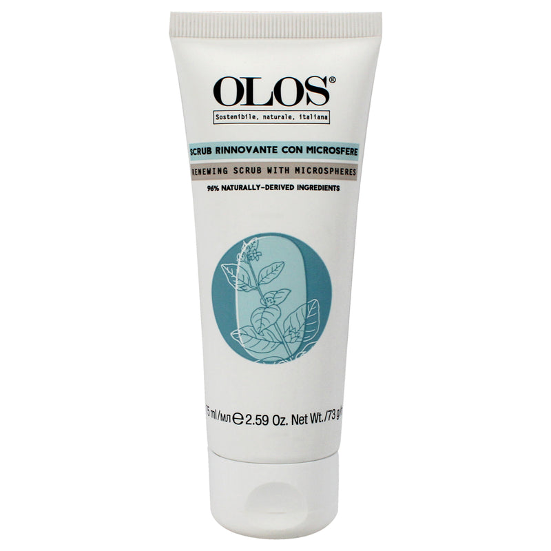 Olos Renewing Scrub with Microspheres by Olos for Unisex - 2.5 oz Scrub