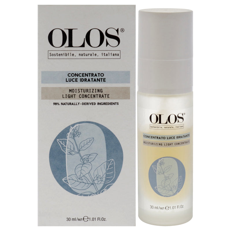 Olos Moisturizing Light Concentrate Serum by Olos for Unisex - 1.01 oz Serum