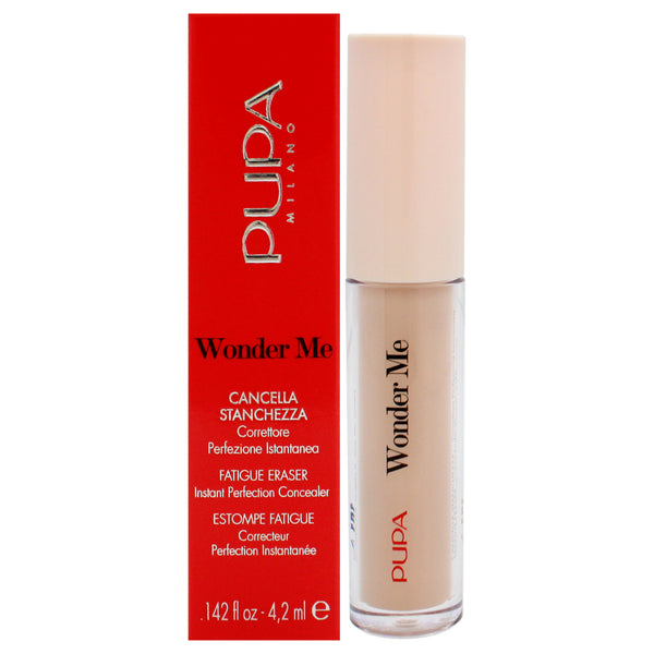 Pupa Milano Wonder Me Fatigue Eraser - 020 Medium Gold Beige by Pupa Milano for Women - 0.142 oz Concealer