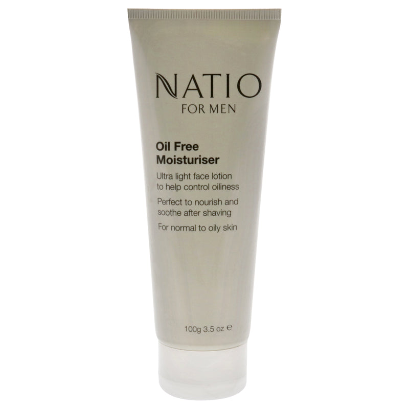 Natio Oil Free Moisturiser by Natio for Men - 3.5 oz Cream