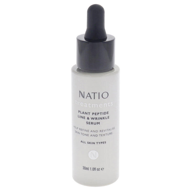 Treatments Plant Peptide Line and Wrinkle Serum by Natio for Women - 1 oz Serum