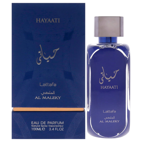 Lattafa Hayaati Al Maleky by Lattafa for Men - 3.4 oz EDP Spray