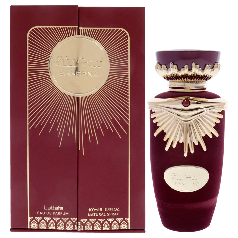 Lattafa Sakeena by Lattafa for Unisex - 3.4 oz EDP Spray