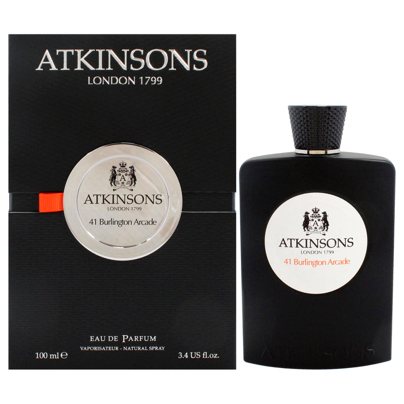Atkinsons 41 Burlington Arcade by Atkinsons for Men - 3.4 oz EDP Spray