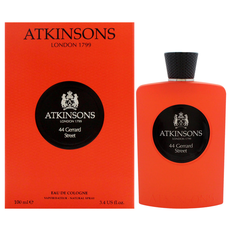 Atkinsons 44 Gerrard Street by Atkinsons for Men - 3.4 oz EDC Spray