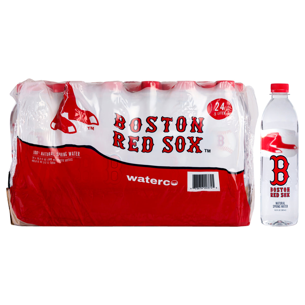 Boston Red Boston Red Sox Aluminum Water Bottle by Boston Red for
