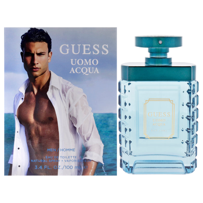 Guess Guess Uomo Acqua by Guess for Men - 3.4 oz EDT Spray