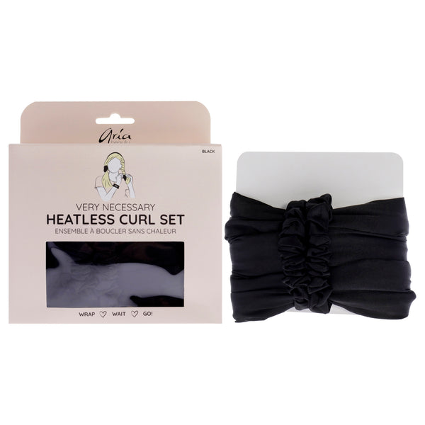 Aria Beauty Very Necessary Heatless Curl Set - Black by Aria Beauty for Women - 1 Pc Roller