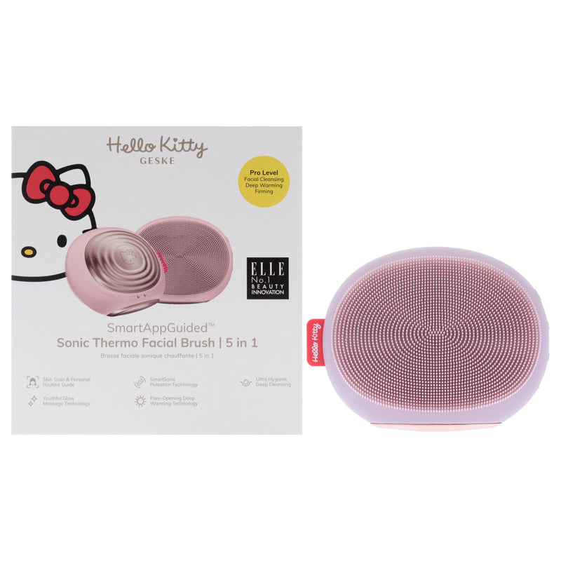 Geske Hello Kitty Sonic Thermo Facial Brush 5 in 1 - Pink by Geske for Women - 1 Pc Brush