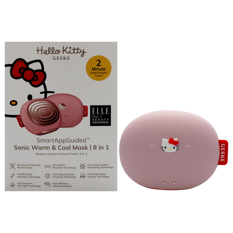 Geske Hello Kitty Sonic Warm and Cool Mask 8 in 1 - Pink by Geske for Women - 1 Pc Tool