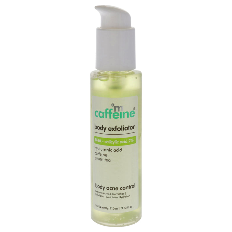 mCaffeine Body Exfoliator BHA Salicylic acid 2 Percent - Green Tea by mCaffeine for Unisex - 3.72 oz Exfoliator