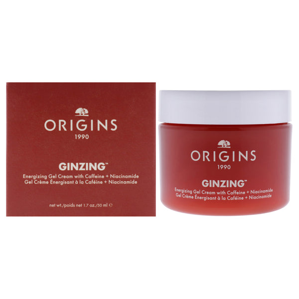 Origins Ginzing Energizing Gel Cream with Caffeine Plus Niacinamide by Origins for Unisex - 1.7 oz Cream