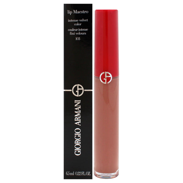 Giorgio Armani Lip Maestro Intense Velvet Color - 103 Tadzio by Giorgio Armani for Women - 0.22 oz Lipstick