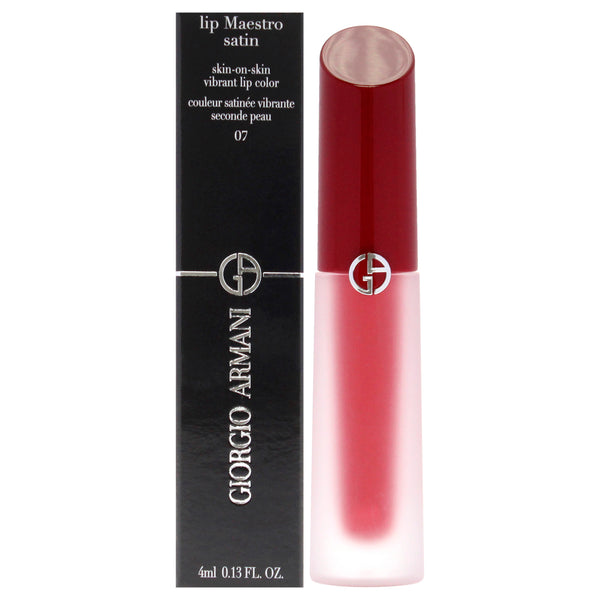 Giorgio Armani Lip Maestro Satin Lipstick - 07 Opening Night by Giorgio Armani for Women - 0.13 oz Lipstick