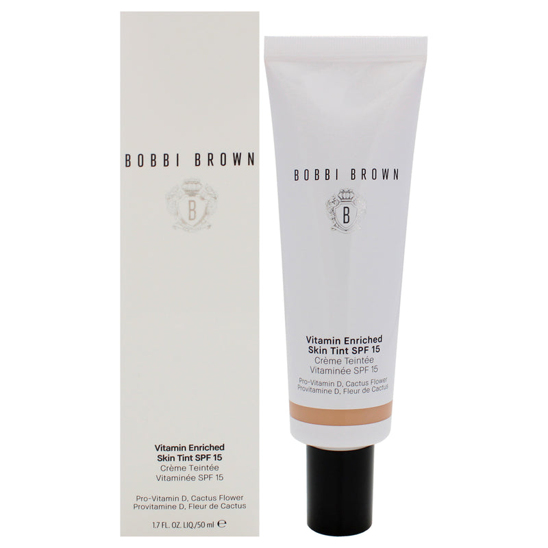 Bobbi Brown Vitamin Enriched Skin Tinted Moisturizer SPF 15 - 1 Medium Warm by Bobbi Brown for Women - 1.7 oz Moisturizer