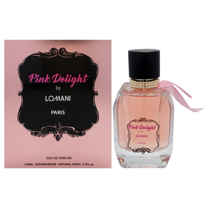 Lomani Pink Delight by Lomani for Women - 3.3 oz EDP Spray