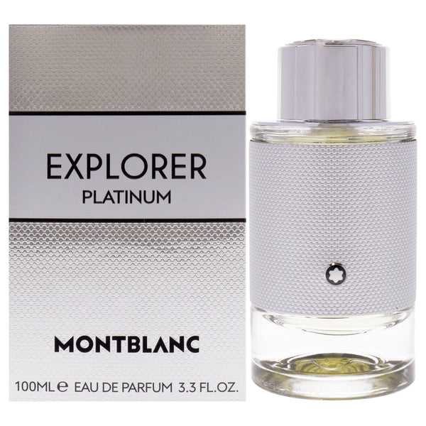 Mont Blanc Explorer Platinum by Mont Blanc for Men - 3.3 oz EDP Spray
