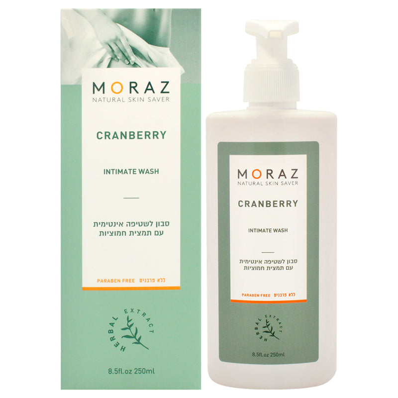 Moraz Cranberry Intimate Wash by Moraz for Women - 8.5 oz Wash