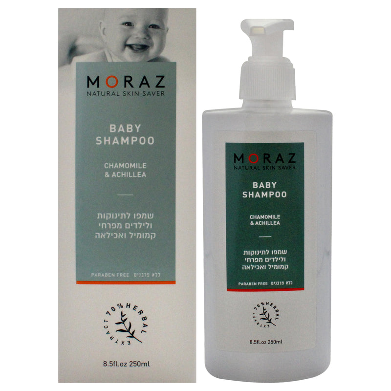 Moraz Baby Shampoo - Chamomile and Achillea by Moraz for Kids - 8.5 oz Shampoo