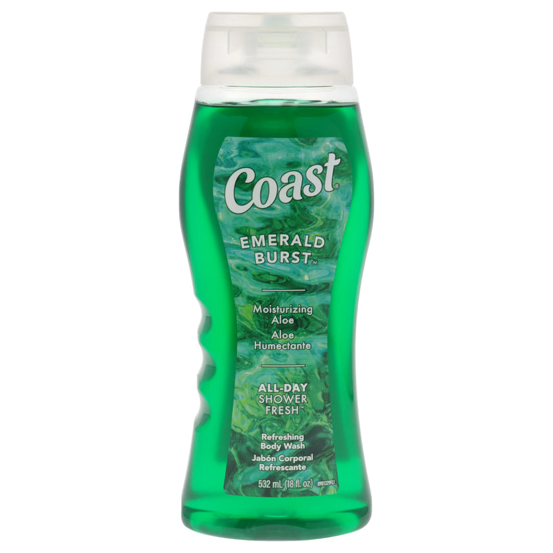 Coast Body Wash - Emerald Burst by Coast for Unisex - 18 oz Body Wash