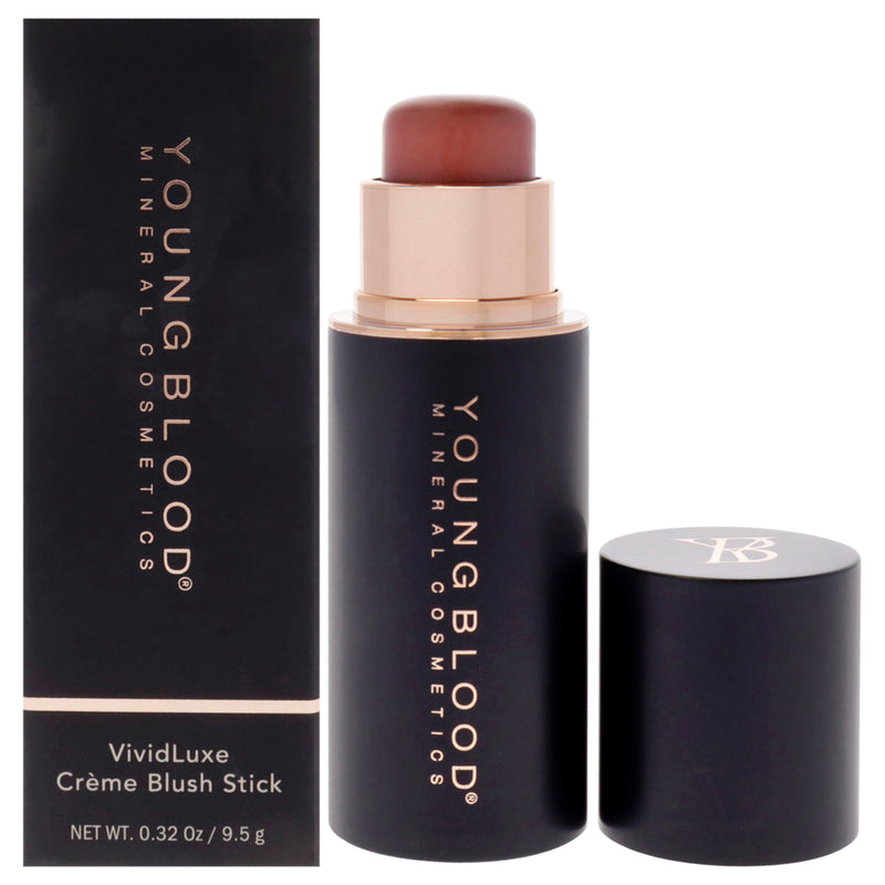 Youngblood VividLuxe Creme Blush Stick - Tiramisu by Youngblood for Women - 0.32 oz Blush