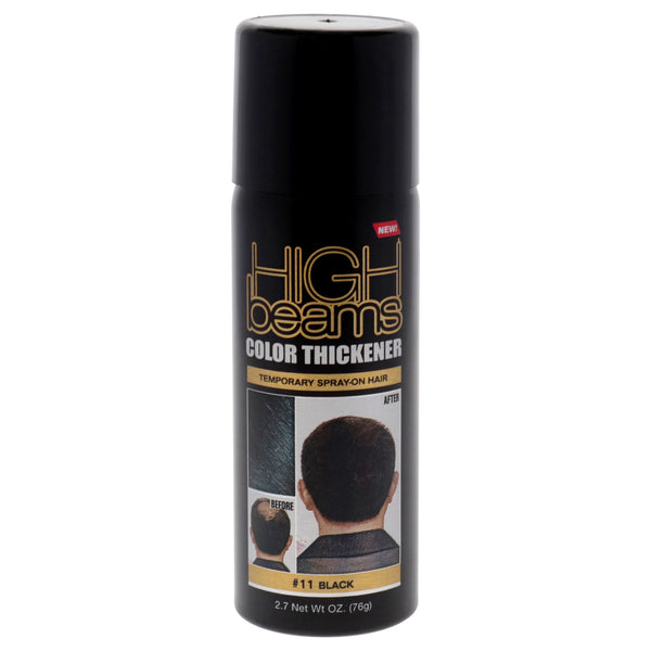 Salon Grafix High Beams Color Thickener Temporary Spray - 11 Black by Salon Grafix for Unisex - 2.7 oz Hair Color