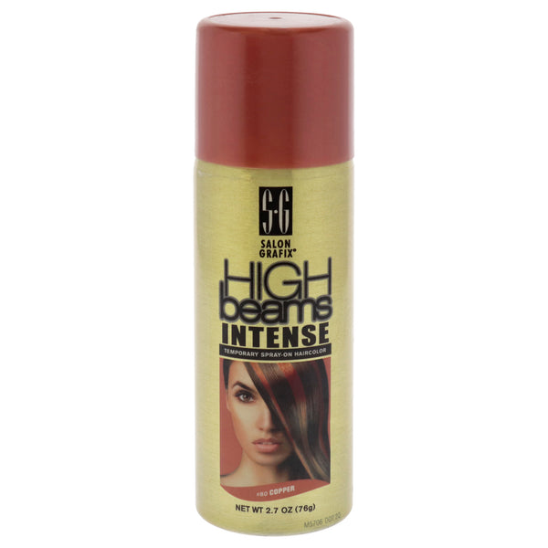 Salon Grafix High Beams Intense Temporary Spray - 80 Copper by Salon Grafix for Unisex - 2.7 oz Hair Color