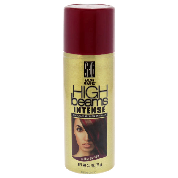 Salon Grafix High Beams Intense Temporary Spray - 40 Burgundy by Salon Grafix for Unisex - 2.7 oz Hair Color