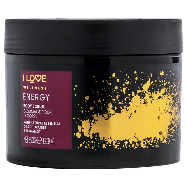 I Love Cosmetics Wellness Body Scrub - Energy by I Love Cosmetics for Women - 12.3 oz Body Scrub