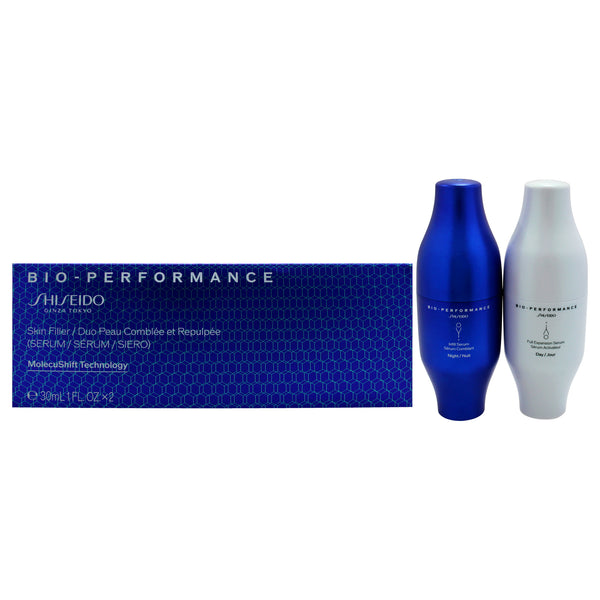 Shiseido Bio-Performance Skin Filler Serun - Day and Night by Shiseido for Women - 2 x 1 oz Serum