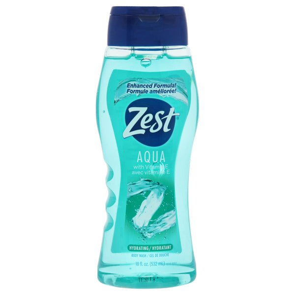 Zest Hydrating Body Wash - Aqua by Zest for Women - 18 oz Body Wash