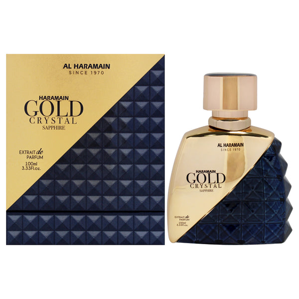 Al Haramain Gold Crystal Sapphire by Al Haramain for Unisex - 3.33 oz EDP Spray