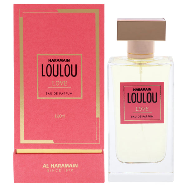 Al Haramain Loulou Love by Al Haramain for Women - 3.33 oz EDP Spray