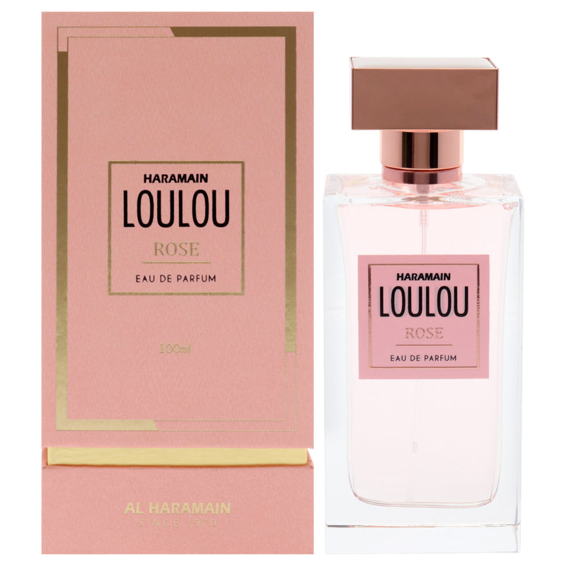 Al Haramain Loulou Rose by Al Haramain for Women - 3.33 oz EDP Spray