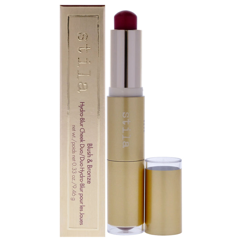 Stila Blush and Bronze Hydro Blur Cheek Duo - Cranberry and Mahogany by Stila for Women - 0.33 oz Makeup