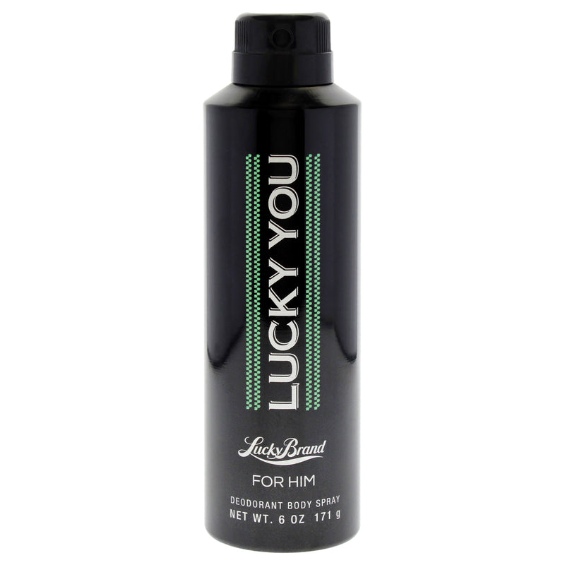 Lucky Brand Lucky You by Lucky Brand for Men - 6 oz Body Spray