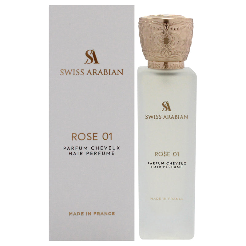 Swiss Arabian Rose 01 by Swiss Arabian for Unisex - 1.7 oz Hair Perfume