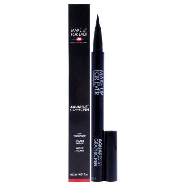 Make Up For Ever Aqua Resist Graphic Pen 24H Waterproof - 1 Black by Make Up For Ever for Women - 0.01 oz Eyeliner