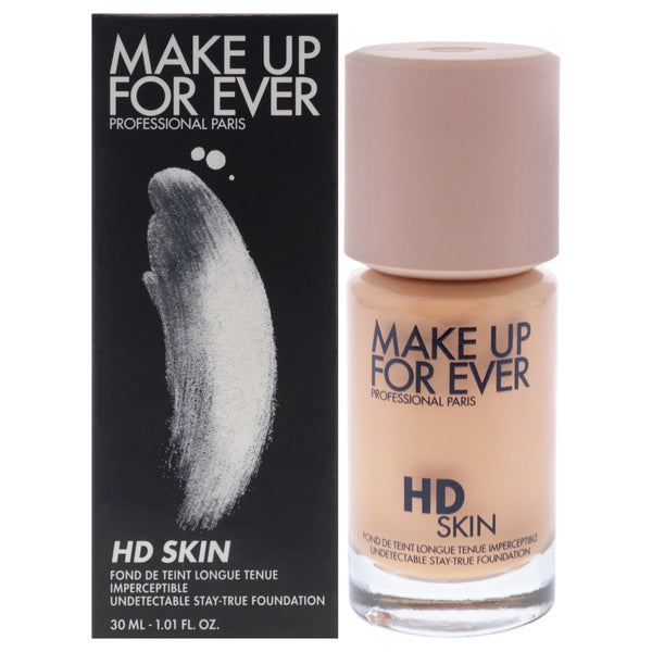 Make Up For Ever HD Skin Undetectable Stay-True Foundation - 3Y40 Warm Amber by Make Up For Ever for Women - 1.01 oz Foundation